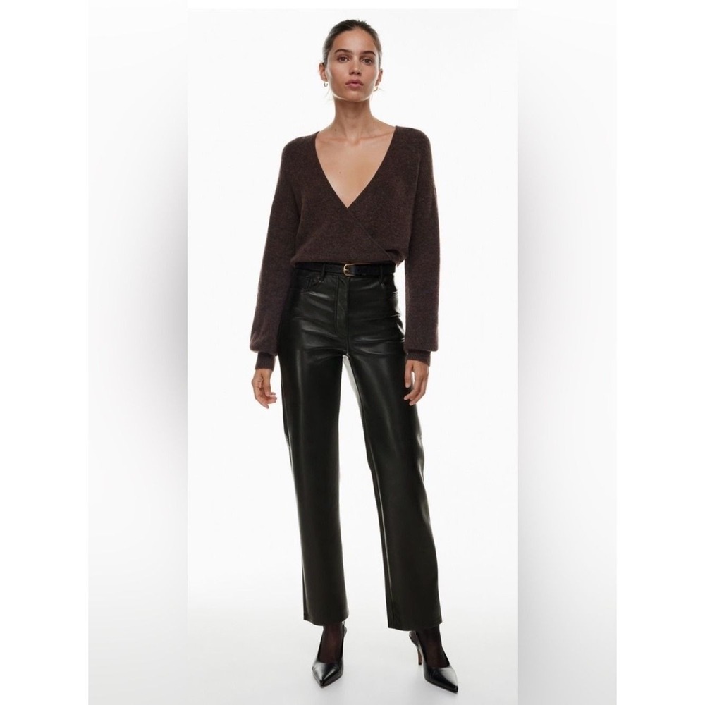 Wilfred The Melina Vegan Leather Pant – Size 10 – Black